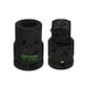 image 1 of 27mm Metric 3/4" or 1" Drive Deep Impact Socket 6 Sided With Step Up Adapter