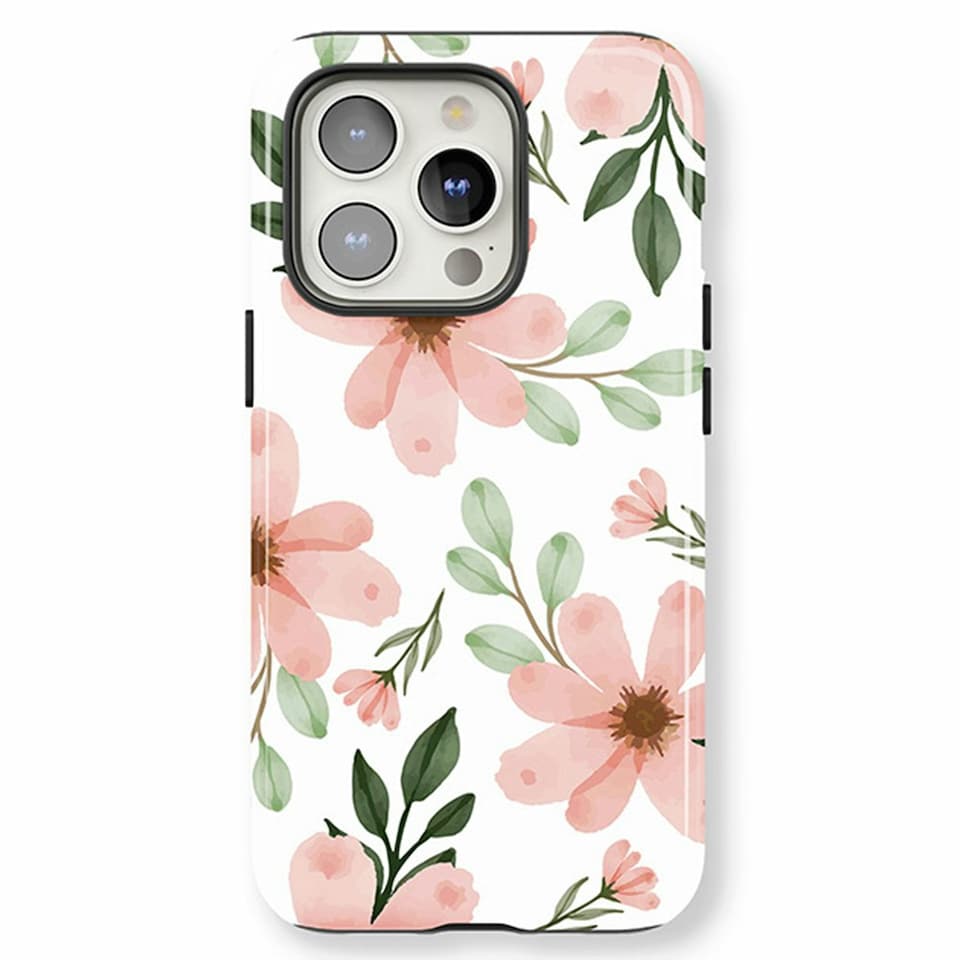 image 1 of Watercolour Floral Phone Case | Pink | iPhone 15 Pro
Magsafe | iPhone 15 Pro
Magsafe