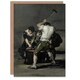 image 1 of Francisco Goya Art Card The Forge Blacksmiths Oil Painting