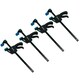 image 1 of 12" Quick Release Ratchet Rapid Bar Speed Clamp Holder Grip Spreader Fastener 4pk