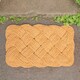 image 6 of Nicola Spring Natural Coir Knotted Door Mat - 68cm x 43cm