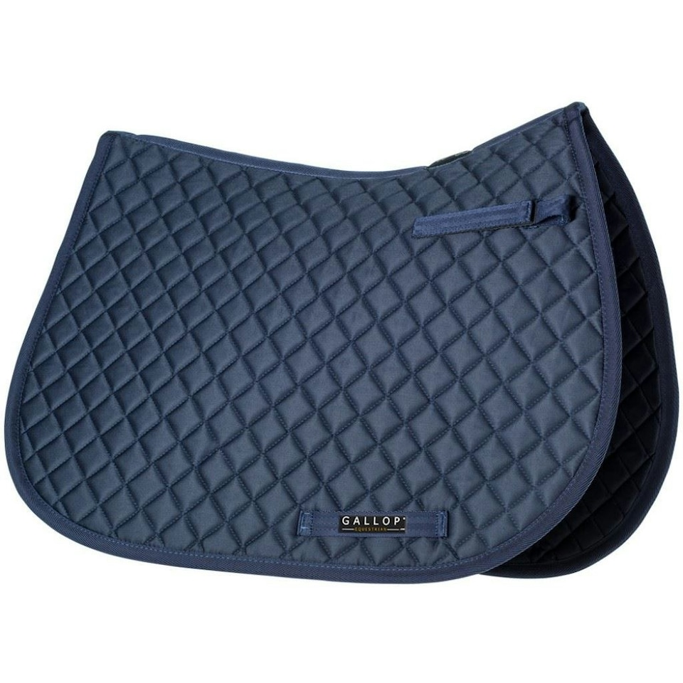 image 1 of Gallop Equestrian Light Classic Saddlecloth Red | Size: One Size
Colour: Red
