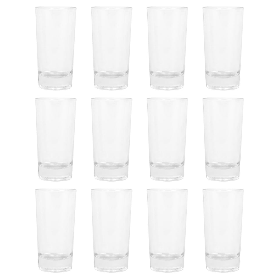 image 1 of Rink Drink Shot Glasses - 35ml - Clear - Pack of 12 | Clear | Clear