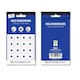 image 1 of Just Stationery Hole Reinforcers Label