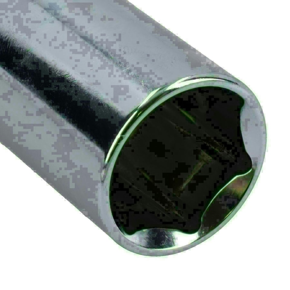 image 1 of 3/8" Drive Double Deep Metric MM Sockets Single Hex 6 Sided 8mm - 19mm 11pc