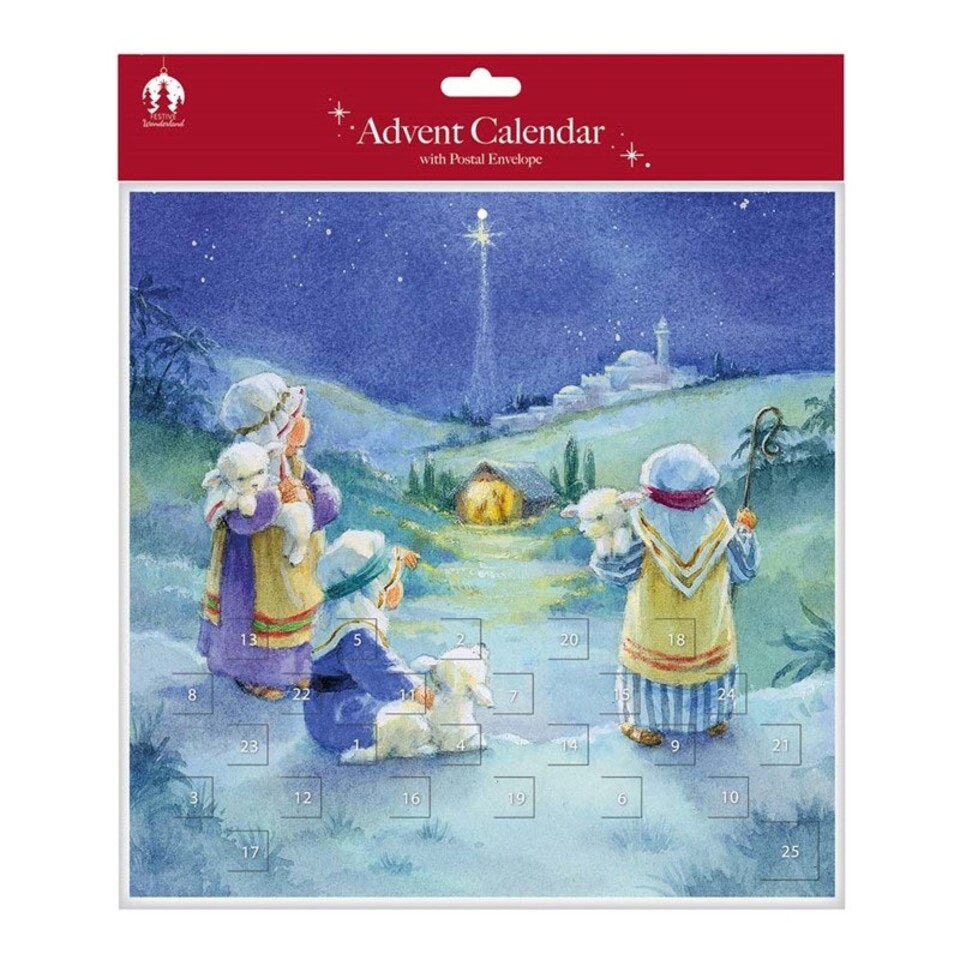 image 1 of Christmas Large Nativity Design Advent Calendar