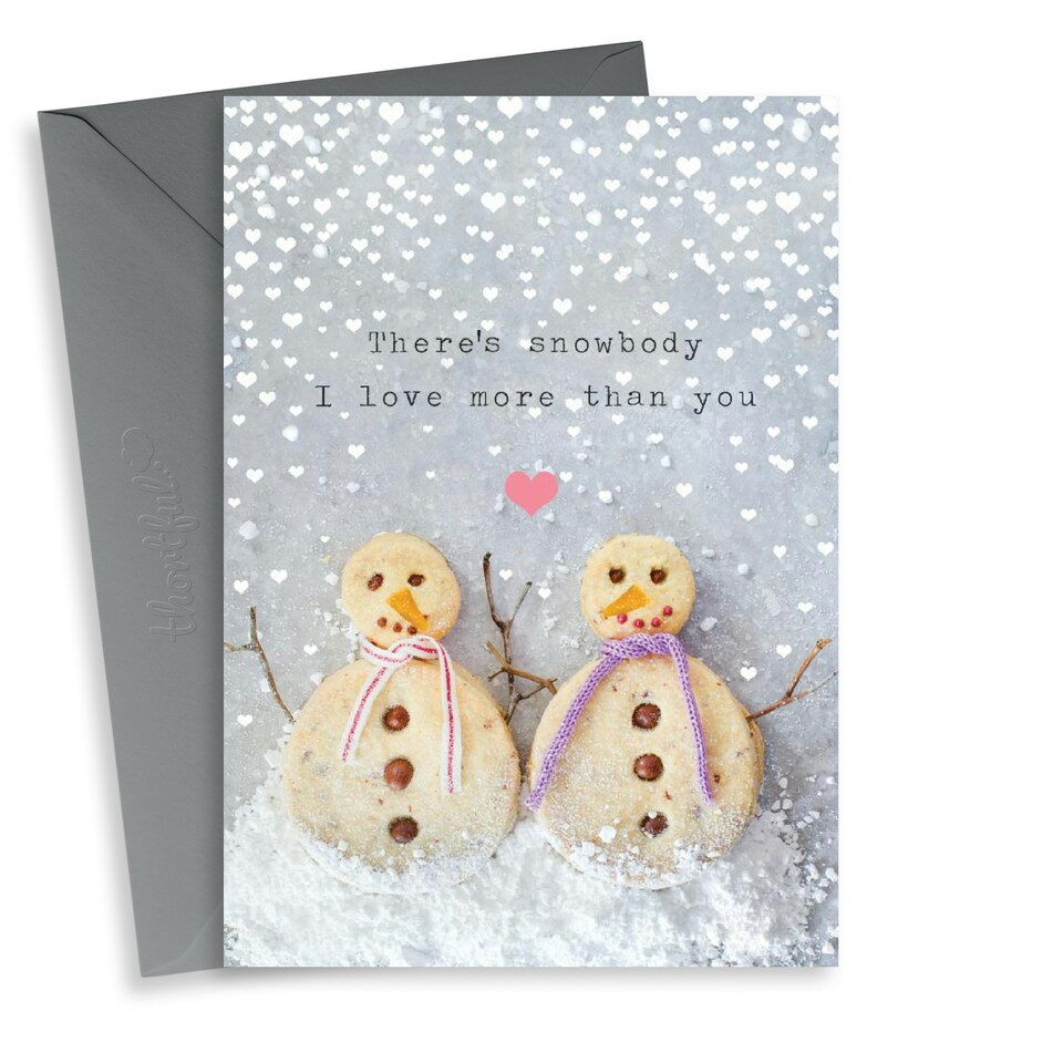 image 1 of Cute Snowman  Christmas Card