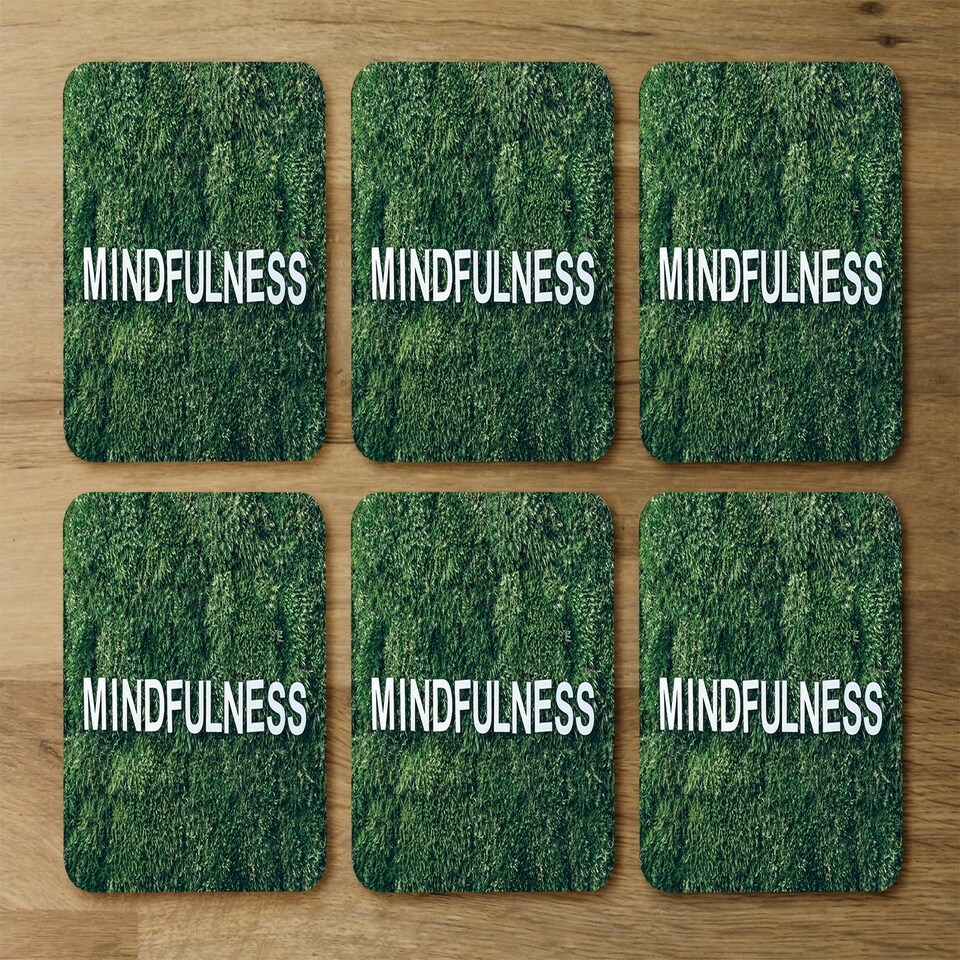 image 1 of Wellness Mindfulness (Placemat & Coaster Set)