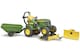 image 7 of Bruder bworld John Deere Lawn tractor with trailer and gardener Farm Tractor Model