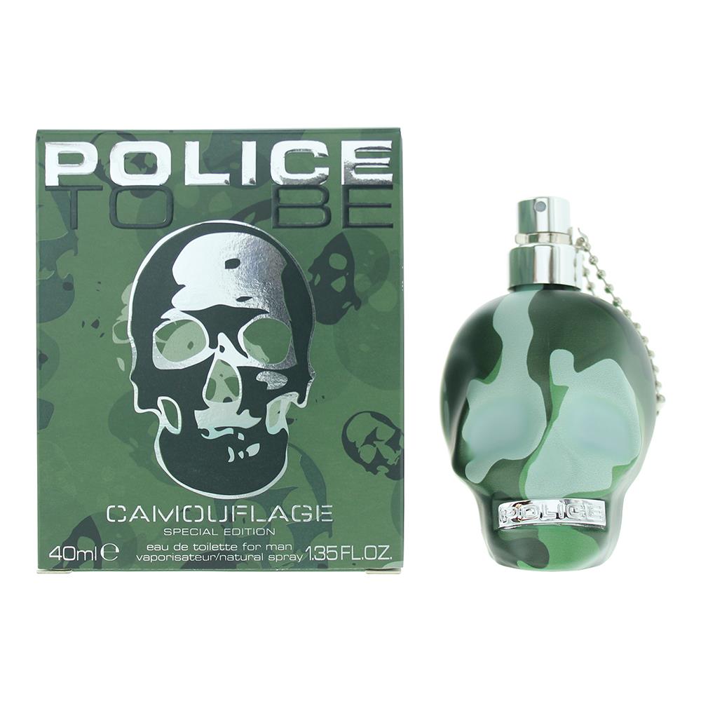 Police To Be Camouflage Mens EDT 40ml Fragrance