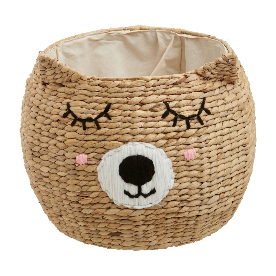 image 1 of Lidi Cat Face Basket Cream