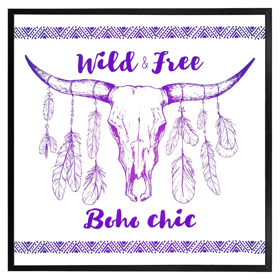 image 1 of Boho chic (Picutre Frame) Brown | XS