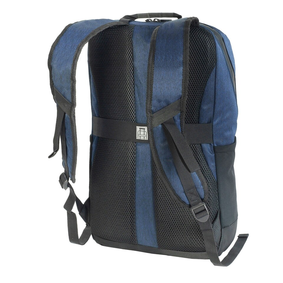 image 1 of Shugon Jerusalem Laptop Bag - Indigo Blue/Black - One Size