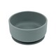 image 1 of Tiny Dining Baby Silicone Suction Bowl - Tradewinds Grey