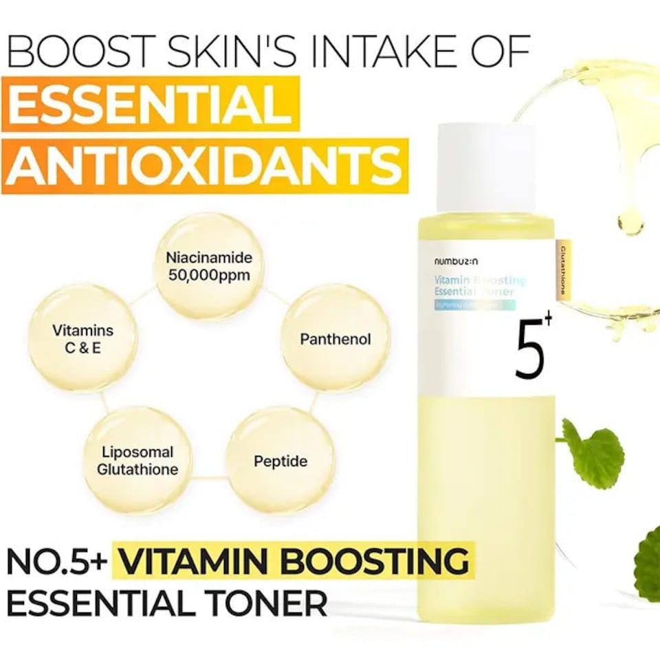 image 1 of NUMBUZIN No. 5+ Vitamin Boosting Essential Toner 200ml