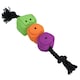 image 1 of Dog Puppy Small Halloween Gift Plush Comfort Squeaky BOO Rope Play Toy