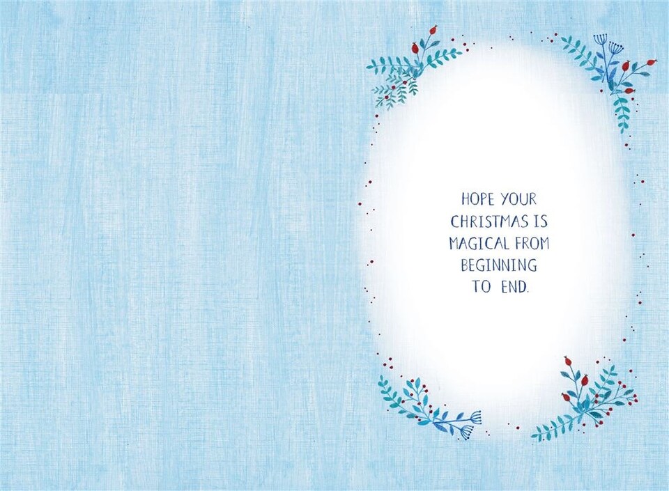 image 1 of Snowglobe Design Special Couple Christmas Card