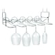 image 3 of Original Products Vinology Undercabinet Bottle and Glass Rack