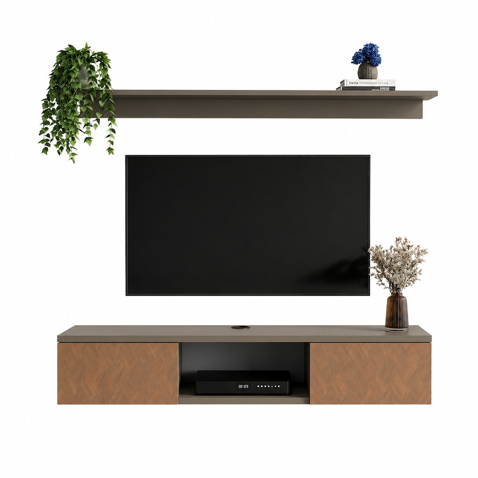 image 1 of Decorotika Elia Floating TV Unit for TVs up to 60 inch