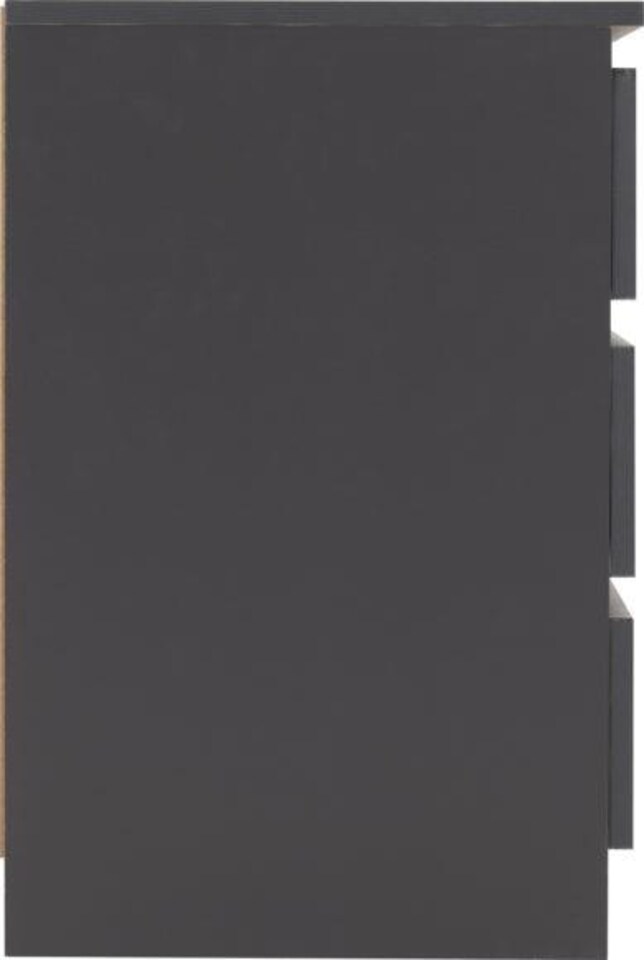 image 1 of Pair of Malvern 3 Drawer Bedside Tables | Grey | 2