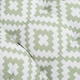 image 7 of OHS 2 x Geometric Waterproof Outdoor Garden Patio Deck Chair Tie Soft Comfy Cushion Filled Seat Pads Green | Sage | 40 x 40cm