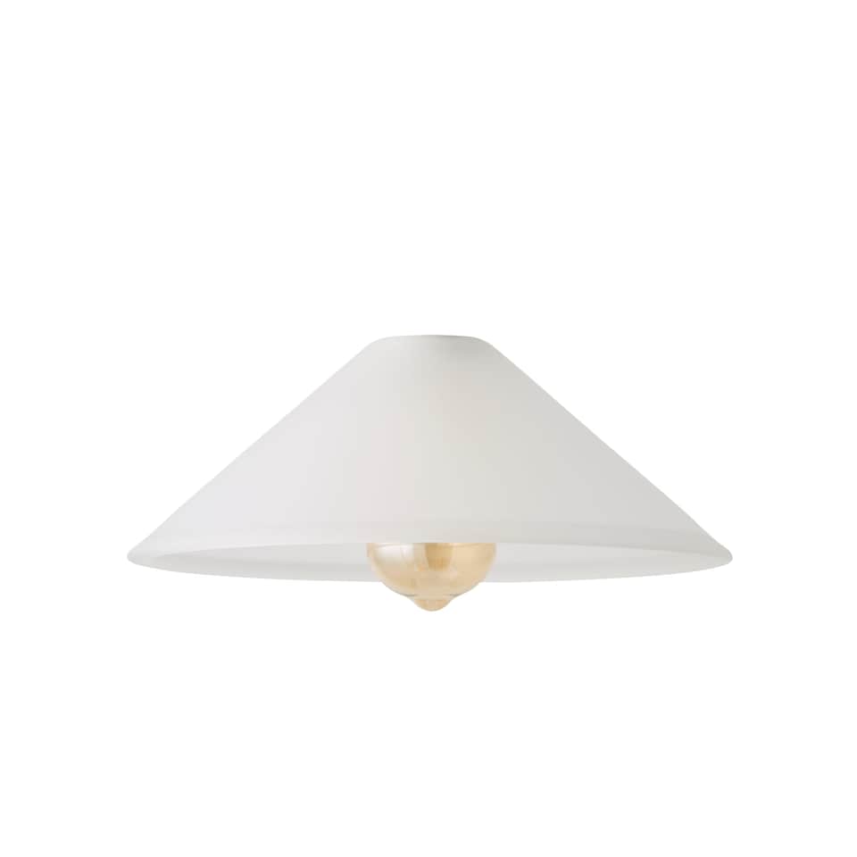 image 1 of ValueLights Modern White Frosted Glass Ceiling Light Shade
