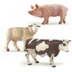 image 3 of PAPO Mini Papo Mini Plus Farm Tube Toy Mini Figure Set