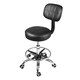 image 1 of Levede Swivel Drafting Chair Low Back Round Rolling Stool Height Adjustable