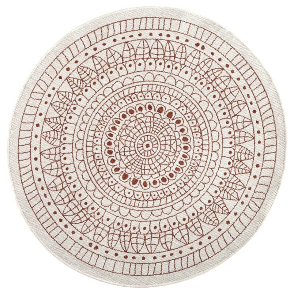 image 1 of The Rugs Porto Reversible Indoor Outdoor Rug Flatweave Polypropylene Design