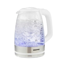 GEEPAS Illuminating Electric Glass Kettle 1.7L