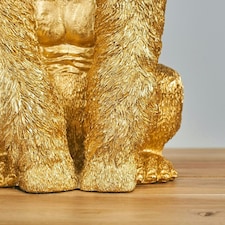 ValueLights Gus Gorilla Gold Table Lamp