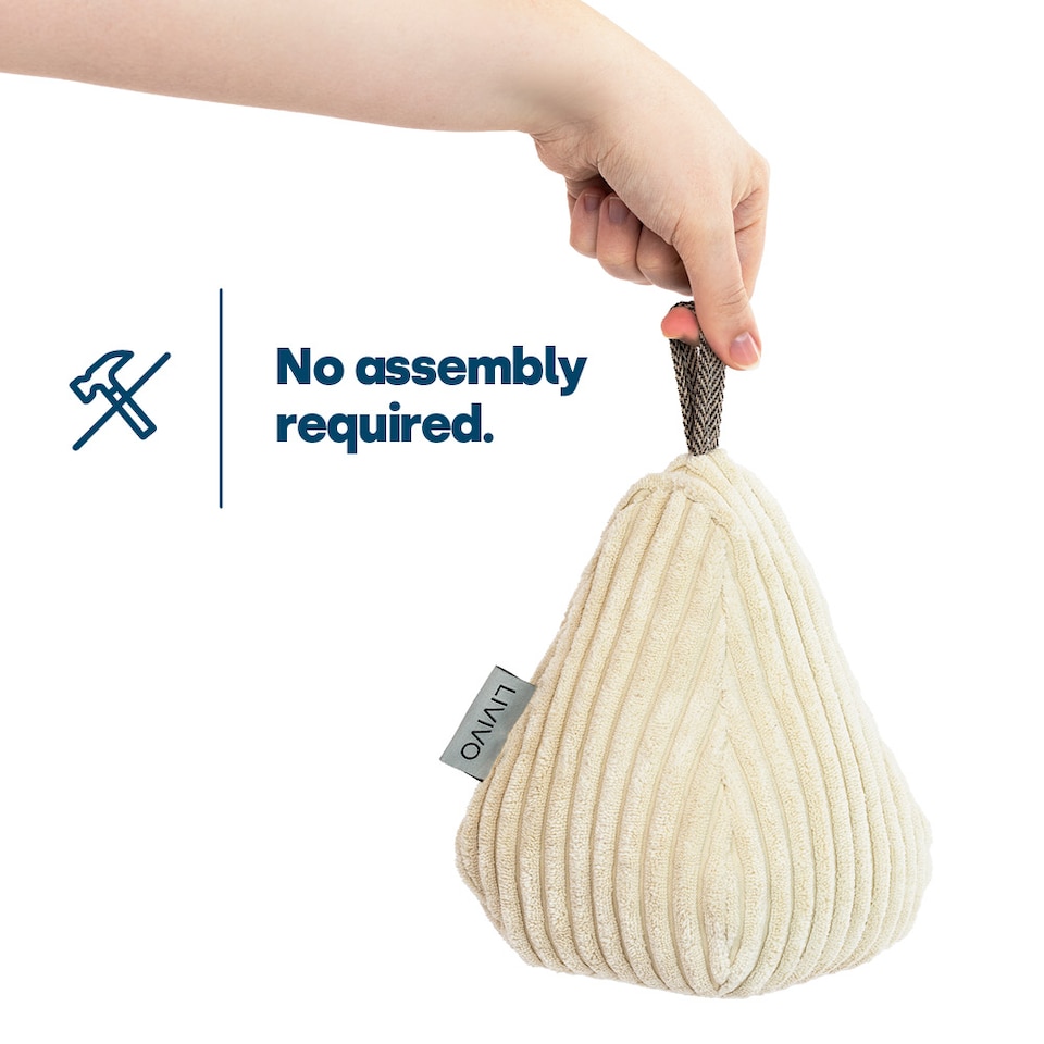 image 1 of Weighted Door Stopper Pear