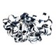 image 3 of First Choice Lighting Set of 2 Chrome Swirl Ribbon Dome Ceiling Fitting Chrome | Chrome