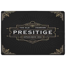Art Deco Old Fashioned Prestige (Rug) Black | XL: 160x230cm