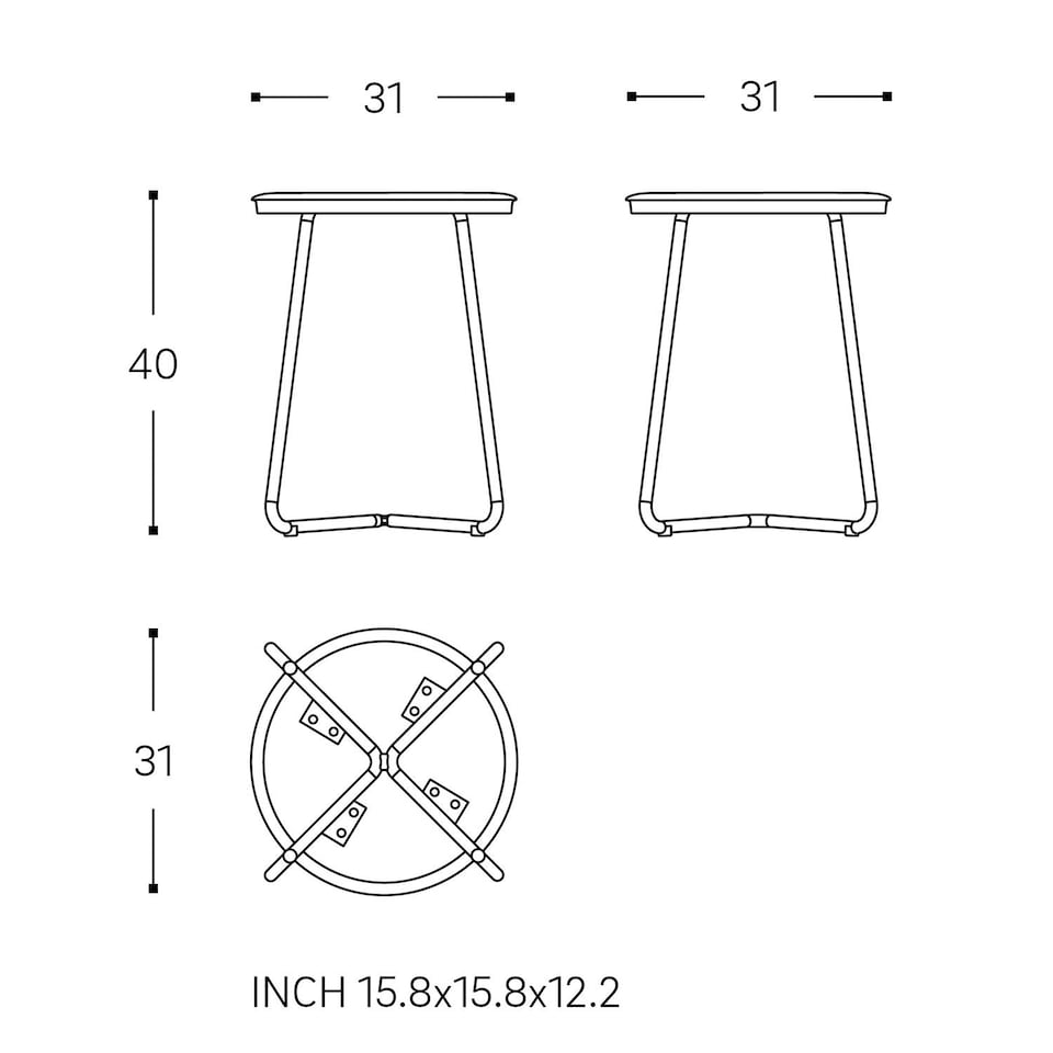 image 1 of COSMIC Multi Functional Stool, , Small Side Table, Beige, Geyser Collection
