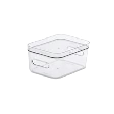 SmartStore BPA Free Compact Clear Lid For Storage Bin Container, Size S