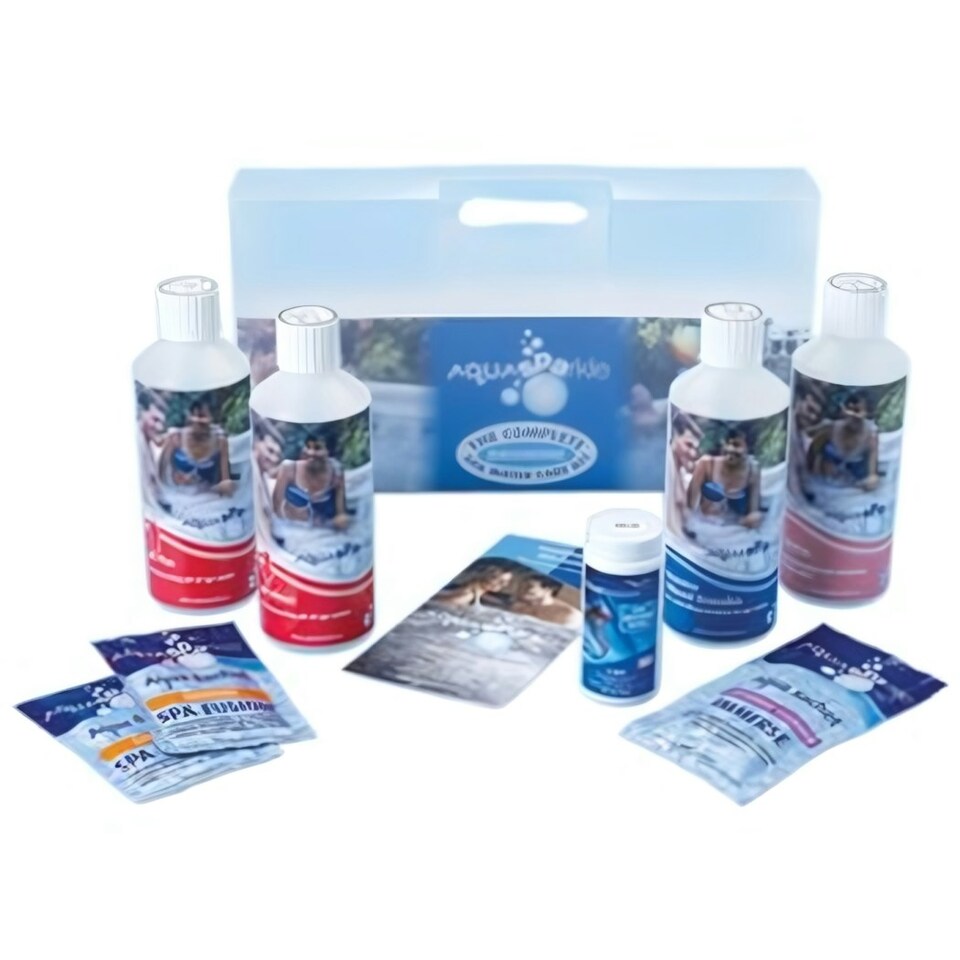 AquaSPArkle Complete Spa Starter Kit - Bromine 1 X Kits Bromine pH- pH+ FoamAway Test Strips