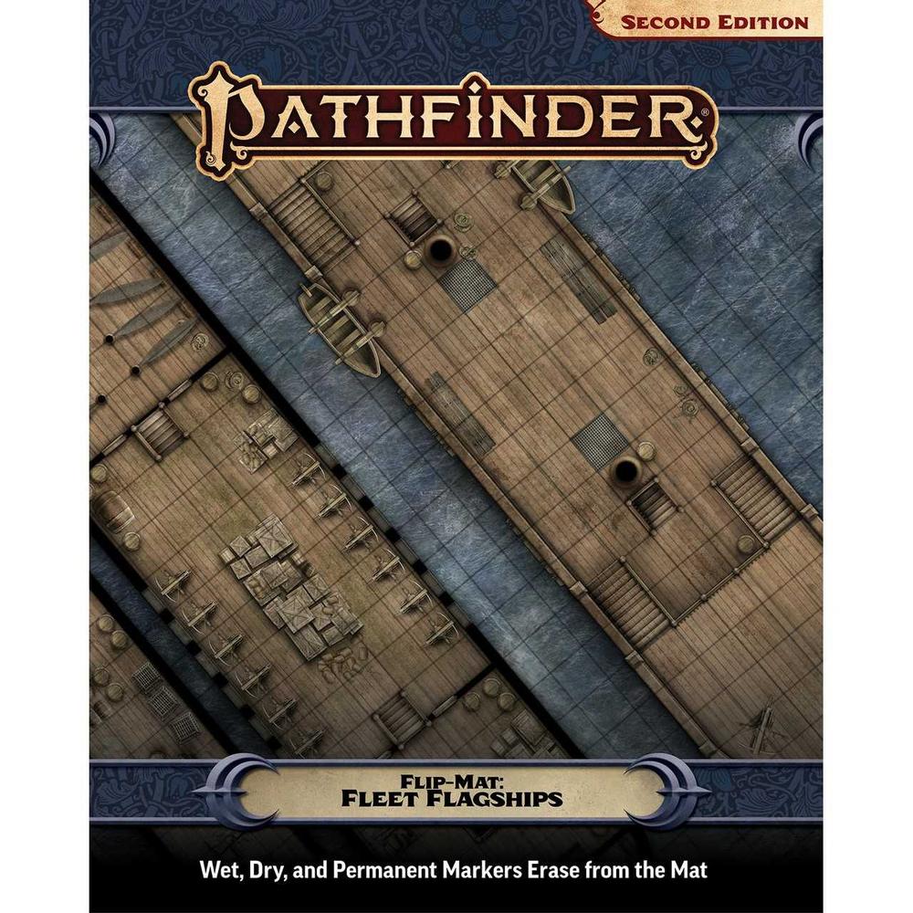 Pathfinder Flip-Mat: Fleet Flagship - Brand New