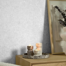Dolomite Metallic Wallpaper in Silver Silver