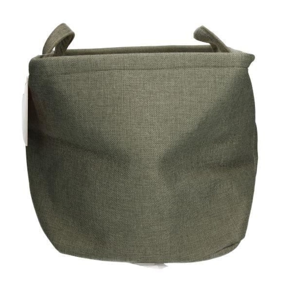 2 Forest Canvas Pet Dog Toy Storage Baskets 33x7cm