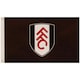 image 3 of Fulham FC Crest Flag - Black/White/Red - One Size (UTSG28726)