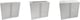 image 5 of Phoenix SCF Series SCF0891GGE 2 Door 1 Shelf Steel Storage Foldable Cupboard in Grey with Electronic Lock