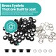 image 7 of 4mm Brass Eyelets with Washers for Arts & DIY Projects - 100 Pcs