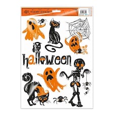 Spooky Creatures Halloween Window Stickers