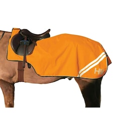 HyVIZ Reflector Mesh Horse Exercise Sheet - Orange - 4´ 6"