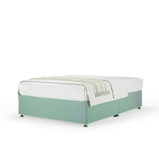 Ortho Classic Orthopaedic Duckegg Plush Velvet Divan Set Double