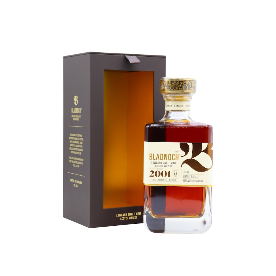 Bladnoch - Vintage Release Canasta Sherry Cask 2001 22 year old Whisky