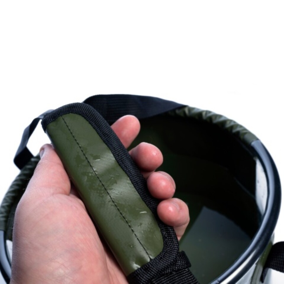 image 1 of RidgeMonkey Perspective Collapsible Bucket 10L