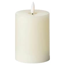 Hill Interiors Luxe Collection Natural Glow 3 X 4 LED Ivory Candle - Ivory - One Size
