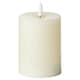 image 1 of Hill Interiors Luxe Collection Natural Glow 3 X 4 LED Ivory Candle - Ivory - One Size